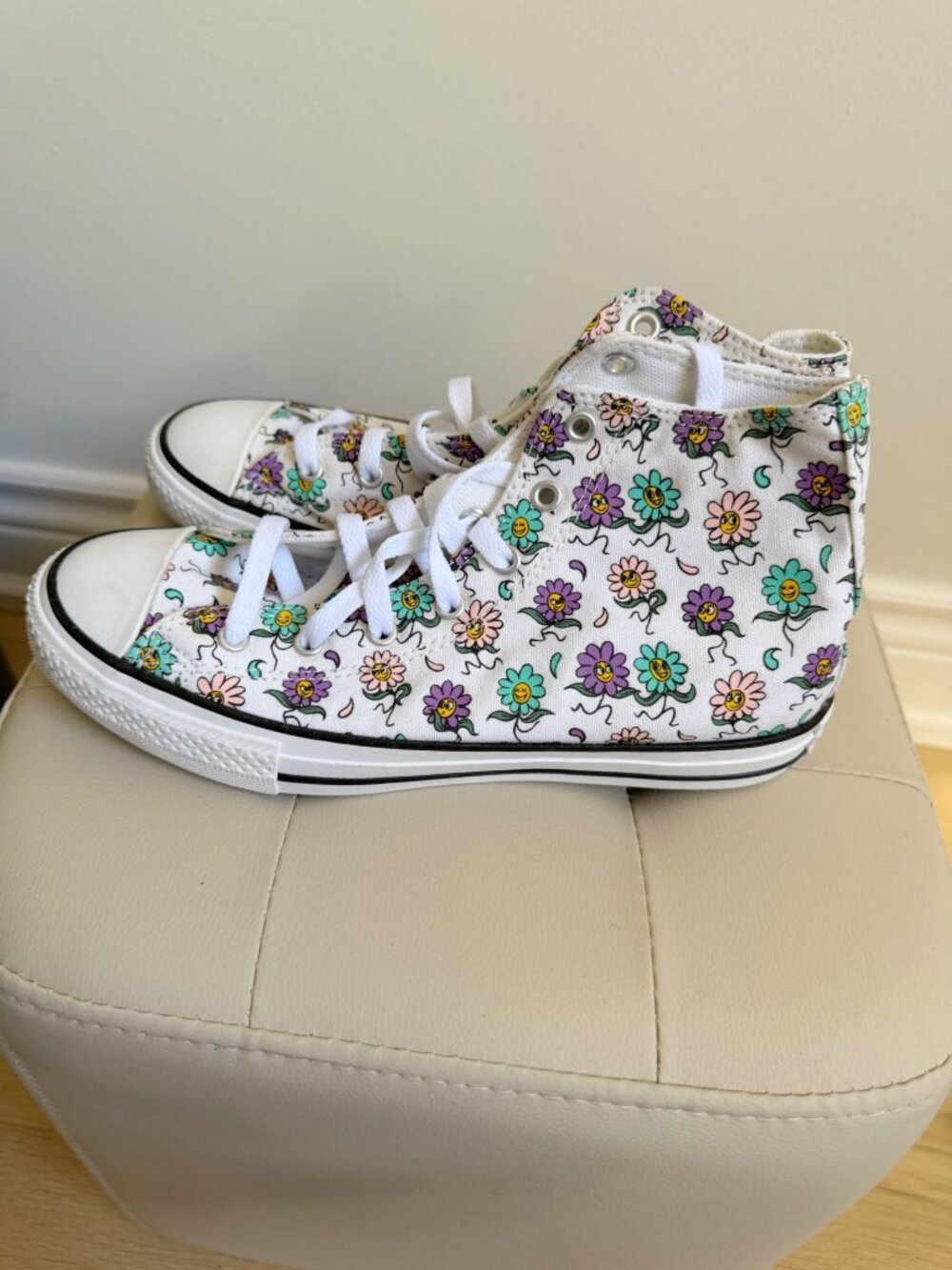 Converse Chuck Taylor All Star Floral High Tops EU 38 - Picture 2 of 8